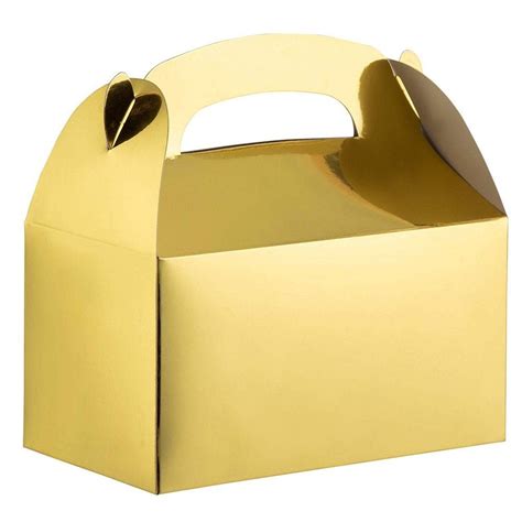 gold metallic treat boxes|Amazon.com: ONE MORE 25.